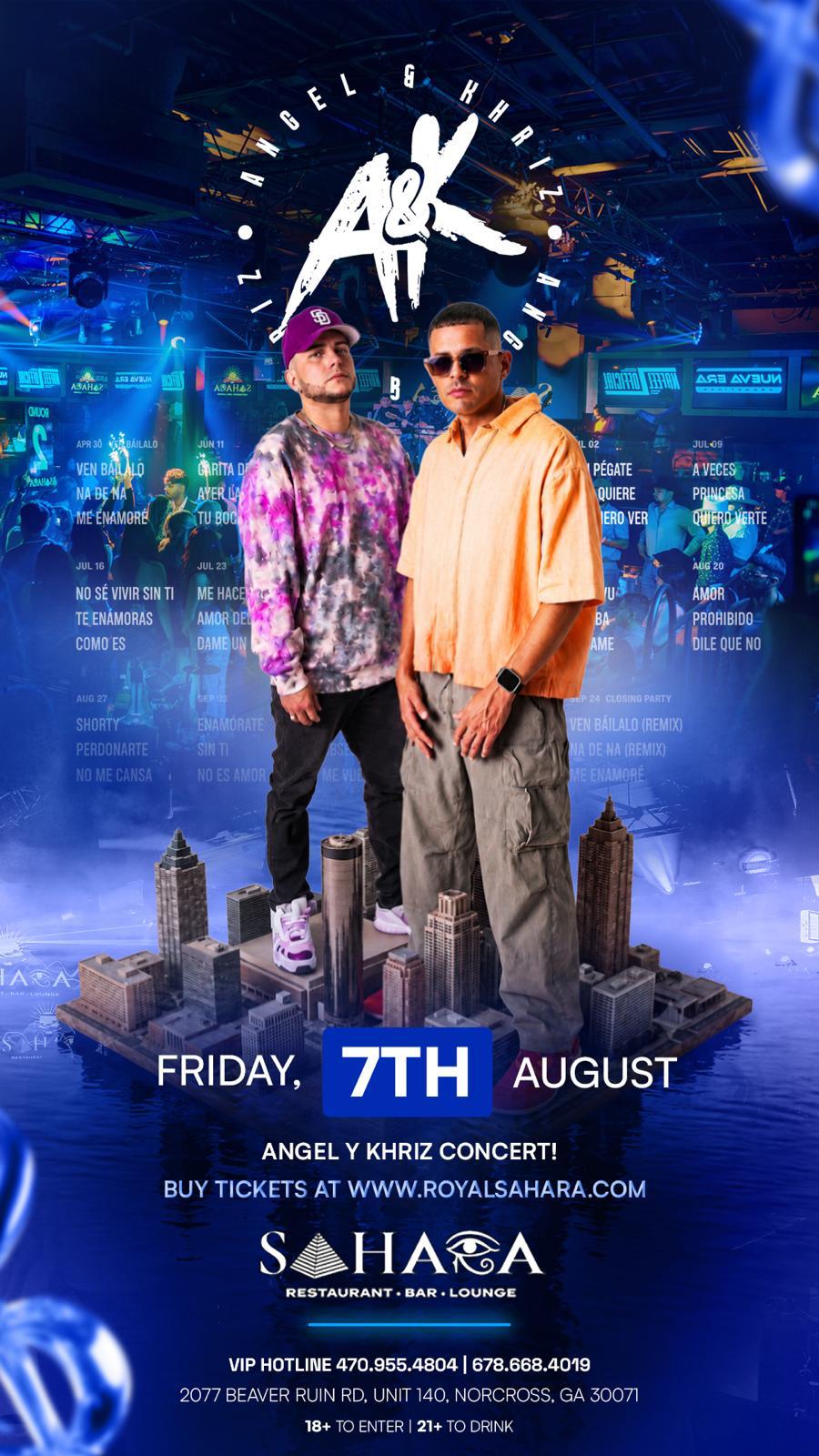 KHRIZ & ANGEL LIVE - General Admission